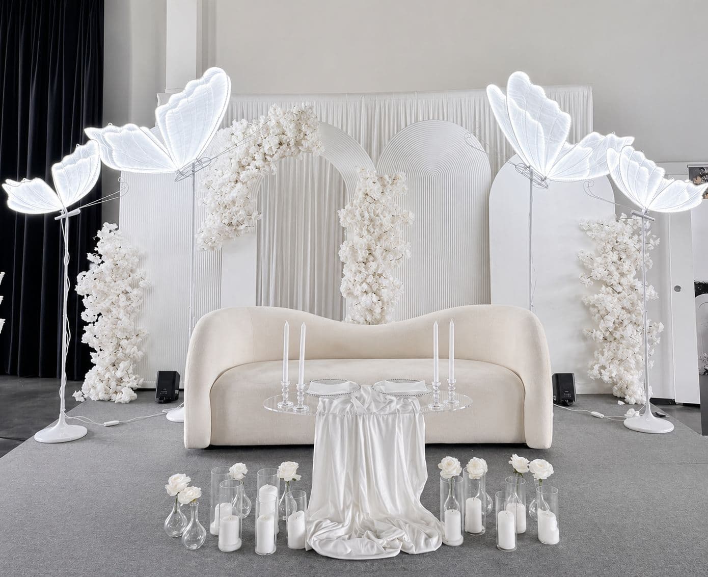 Elegante Hochzeitstischdekoration – Eventdesign Alara Events