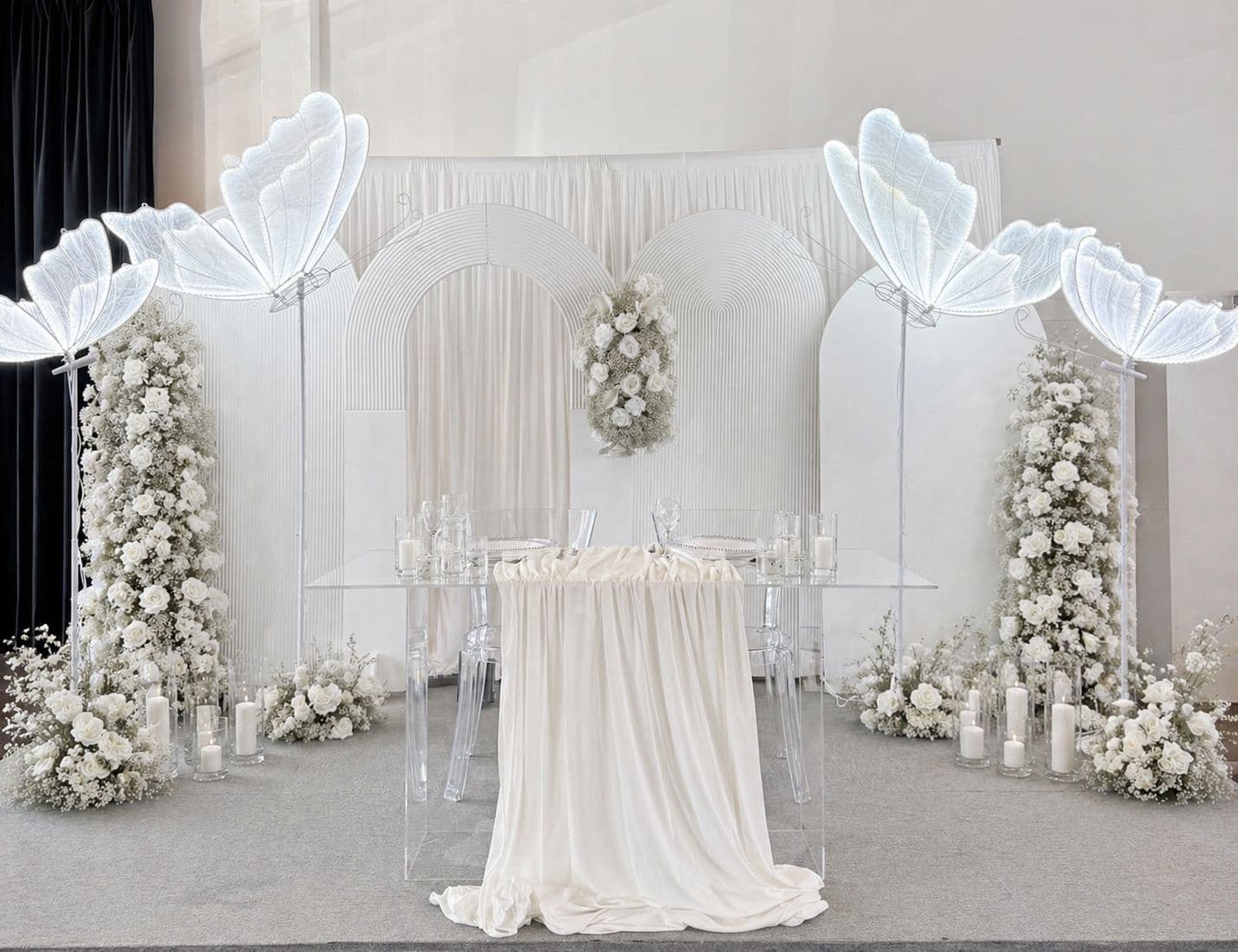 Elegante Verlobungsdekoration – Eventplanung